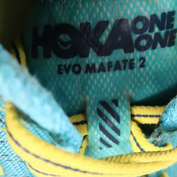 Hoka Shoes Womens 8 Evo Mafate 2 Trail Running Sneaker Active Sport Trainer Blue - Picture 13 of 16